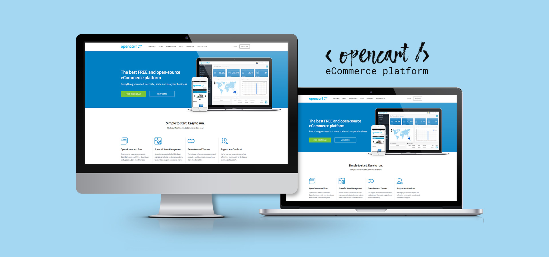 opencart-visual